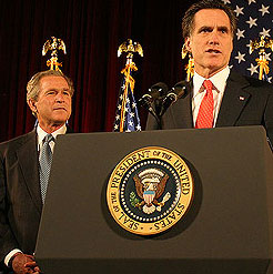 [Bush + Romney]